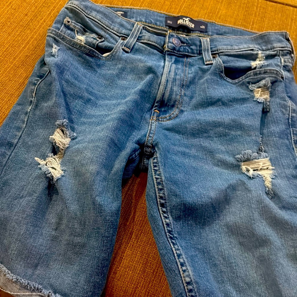 Hollister Skinny Denim Shorts